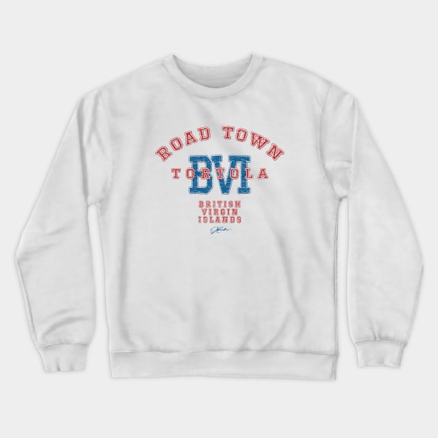 Road Town, Tortola, BVI (British Virgin Islands) Crewneck Sweatshirt by jcombs